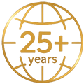 25+ Years Experience